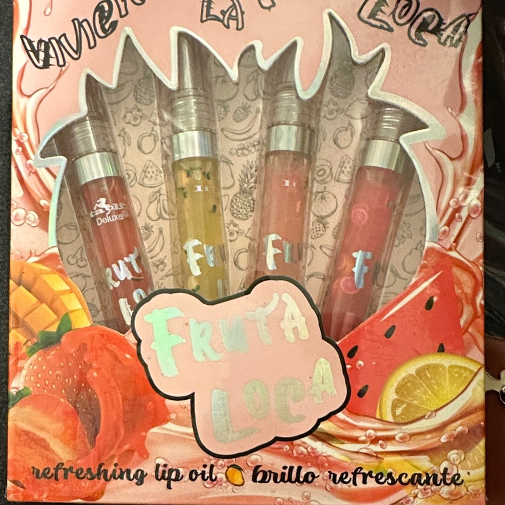 Luxe Fruta Loca Lip Oil Collection - Vibrant Shades